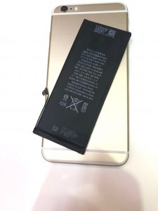 iPhone6Sバッテリー交換