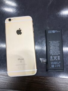 iPhone6S電池交換