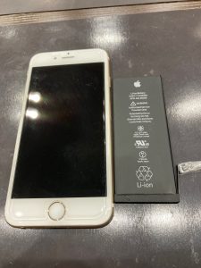 iPhone6sコネクタ＆バッテリー交換