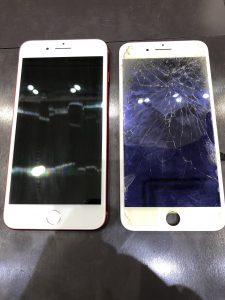 iPhoneの画面交換修理