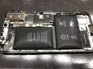 iPhoneXバッテリー交換