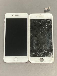 iPhone 6s　ガラス割れ　いなべ市